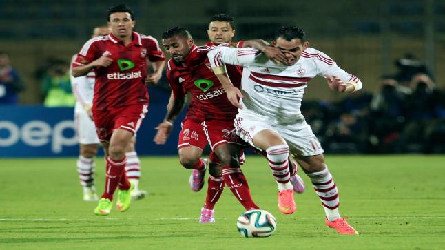 نتيجة مباراة الأهلي والزمالك في موقعة الصدارة في الدوري المصري 2015