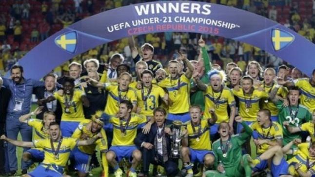 السويد تتوج بكأس أوروبا للشباب بعد إنتصارها على البرتغال